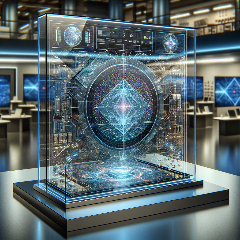 Transparent display technology for lcd